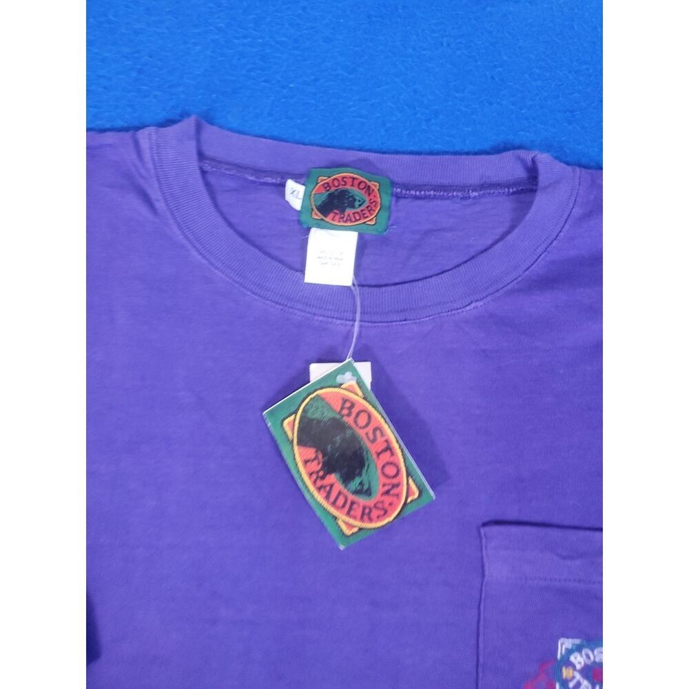 Vintage Boston Trader New With Tags T-Shirt Men's Size XL - Picture 13 of 16